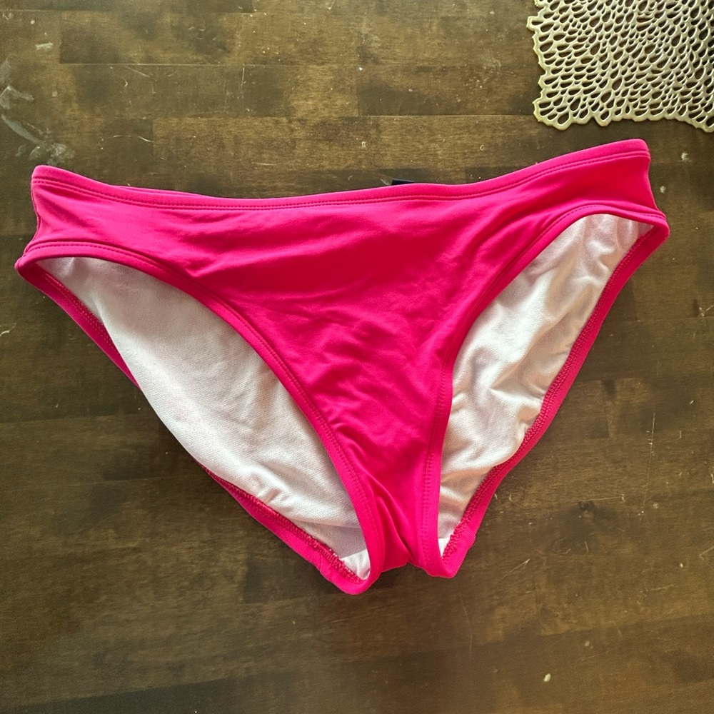 Chaps Bright Hot Pink Bikini Bottom